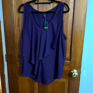 Purple float torrid shirt